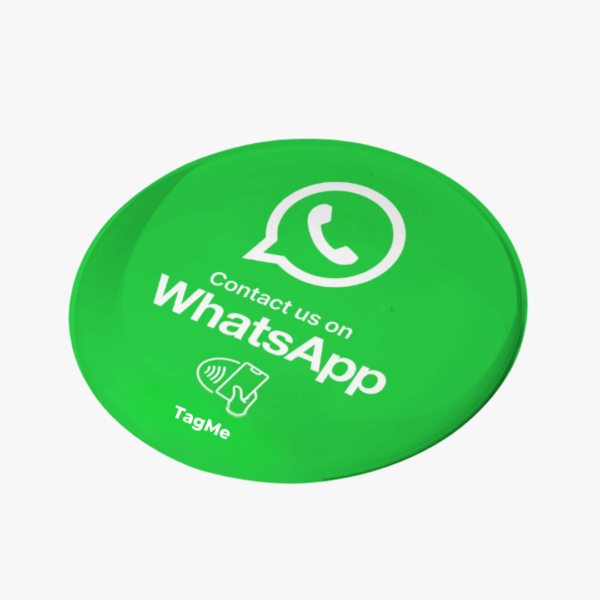 תג NFC לווצאפ - עגול