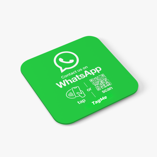 לוחית NFC + סורק לווצאפ